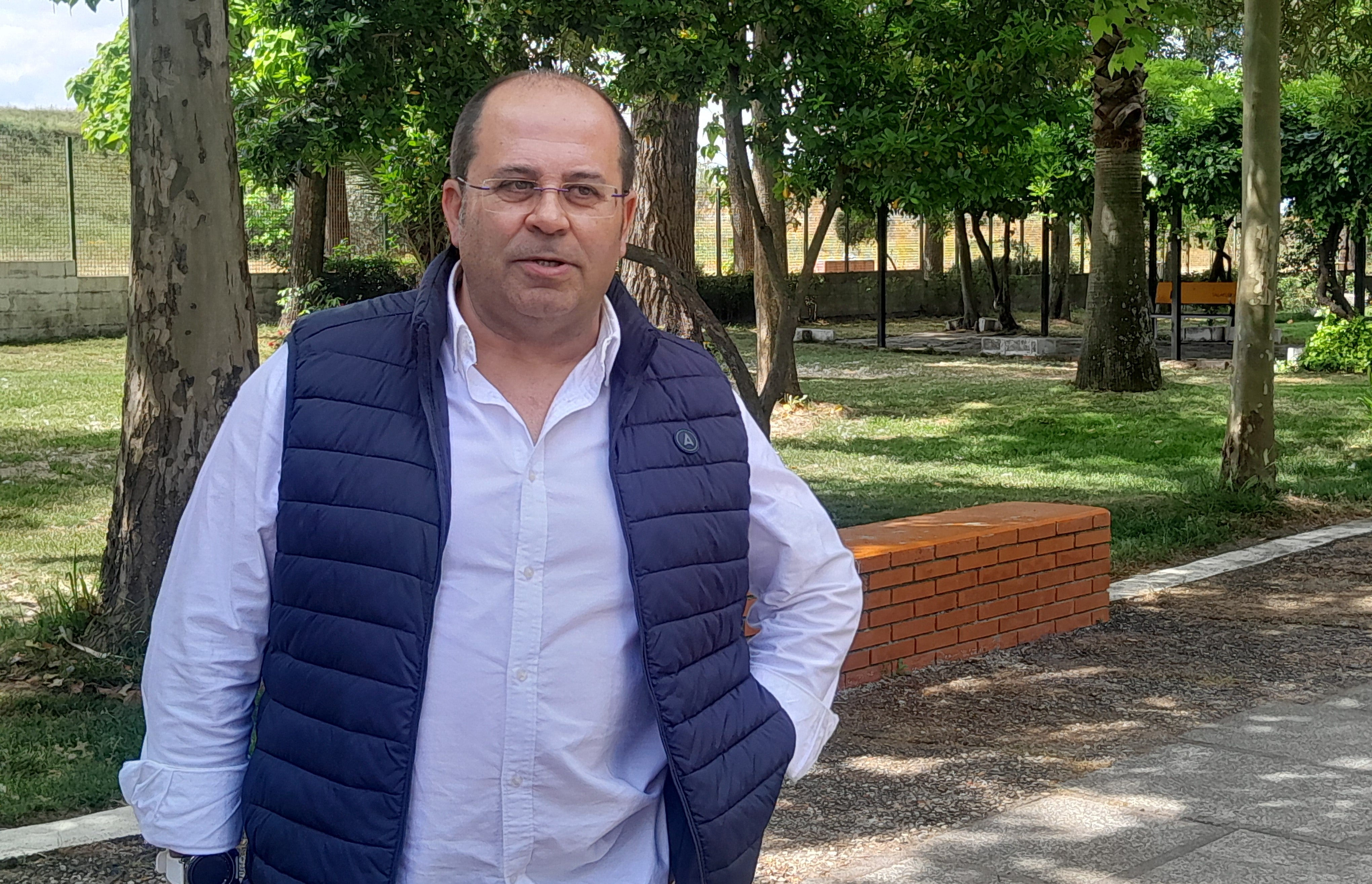 Luis Alfonso Corrales, director del colegio Gonzalo Encabo
