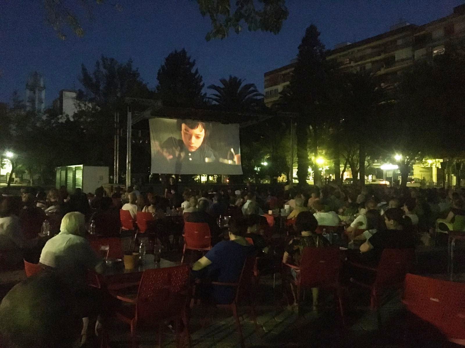 Hace tiempo que no se daba esta imagen en el parque municipal