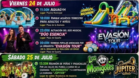 Casatejada vivirá este fin de semana las ferias de Santiago