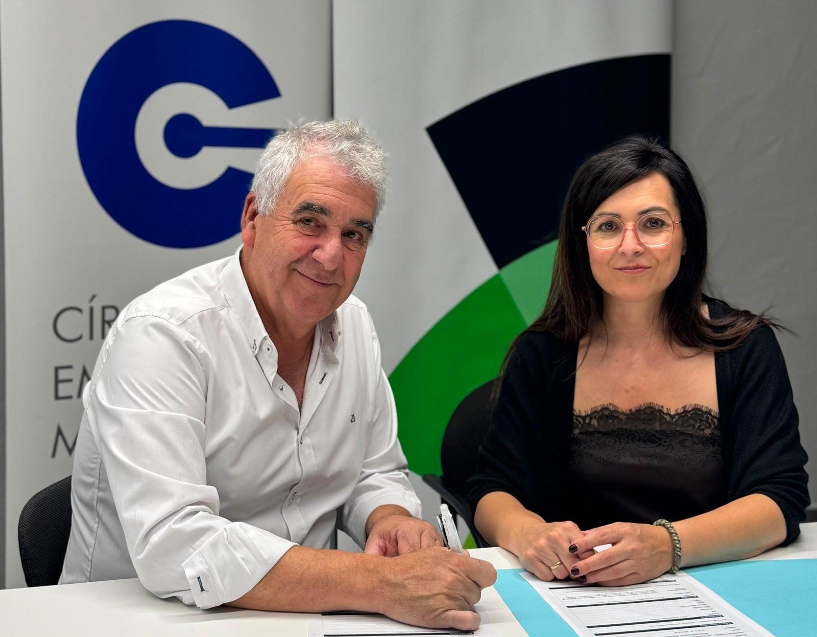 Ramón Barbado y Marga Serna