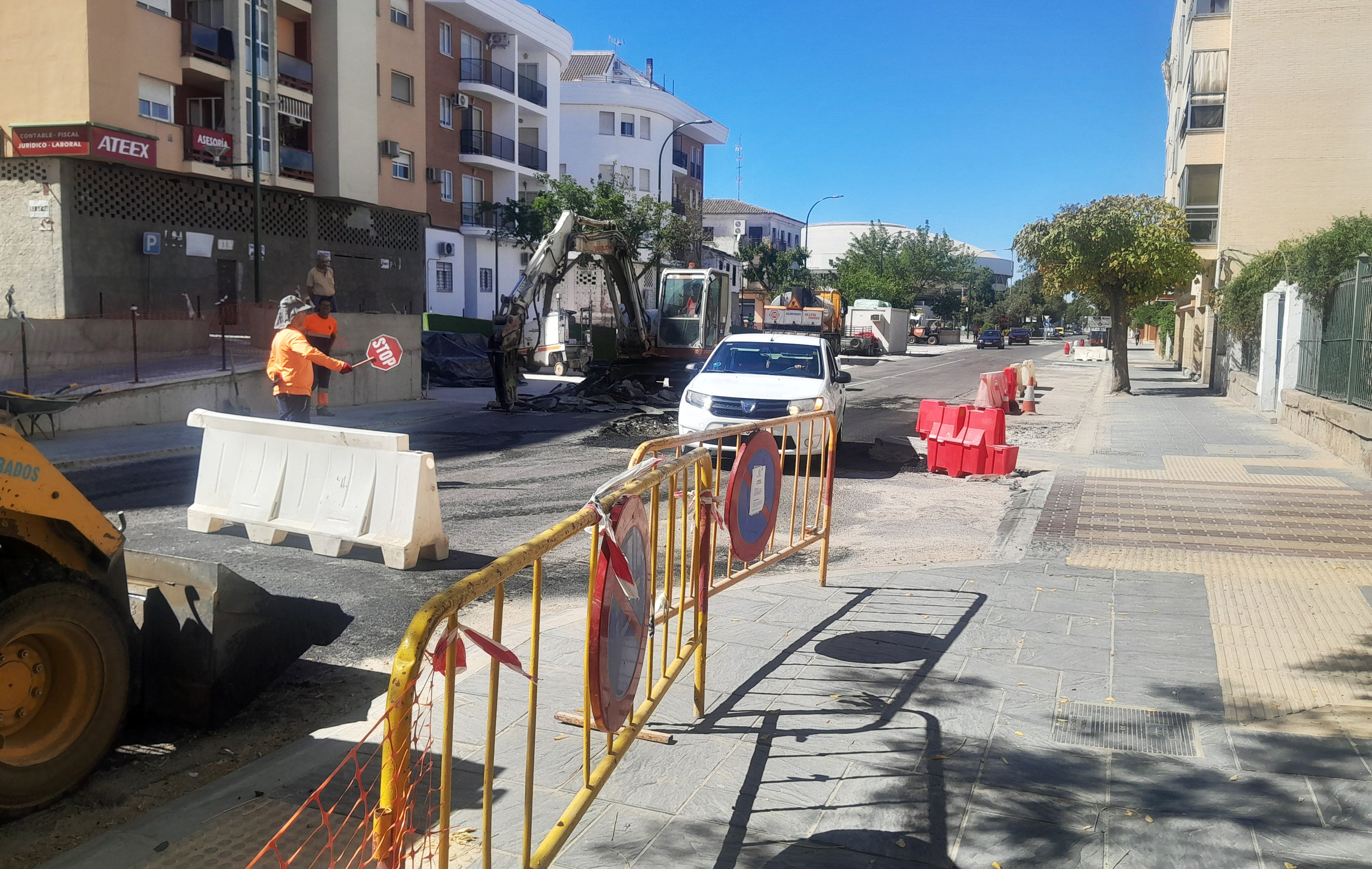 Desvío por la travesía de las Angustias