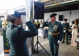 Rafael Chaparro cierra cinco años al frente de la Compañía de la Guardia Civil de Navalmoral