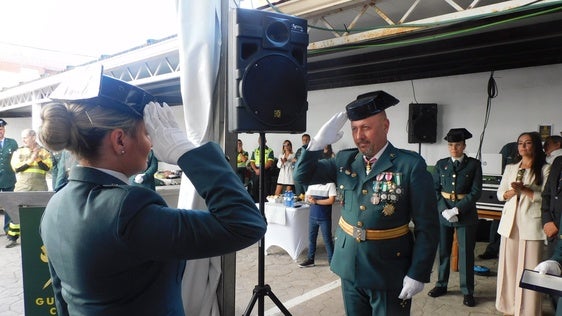 Rafael Chaparro cierra cinco años al frente de la Compañía de la Guardia Civil de Navalmoral