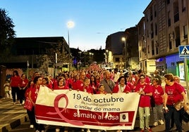 La XII Marcha Rosa reúne a cientos de vecinos y vecinas