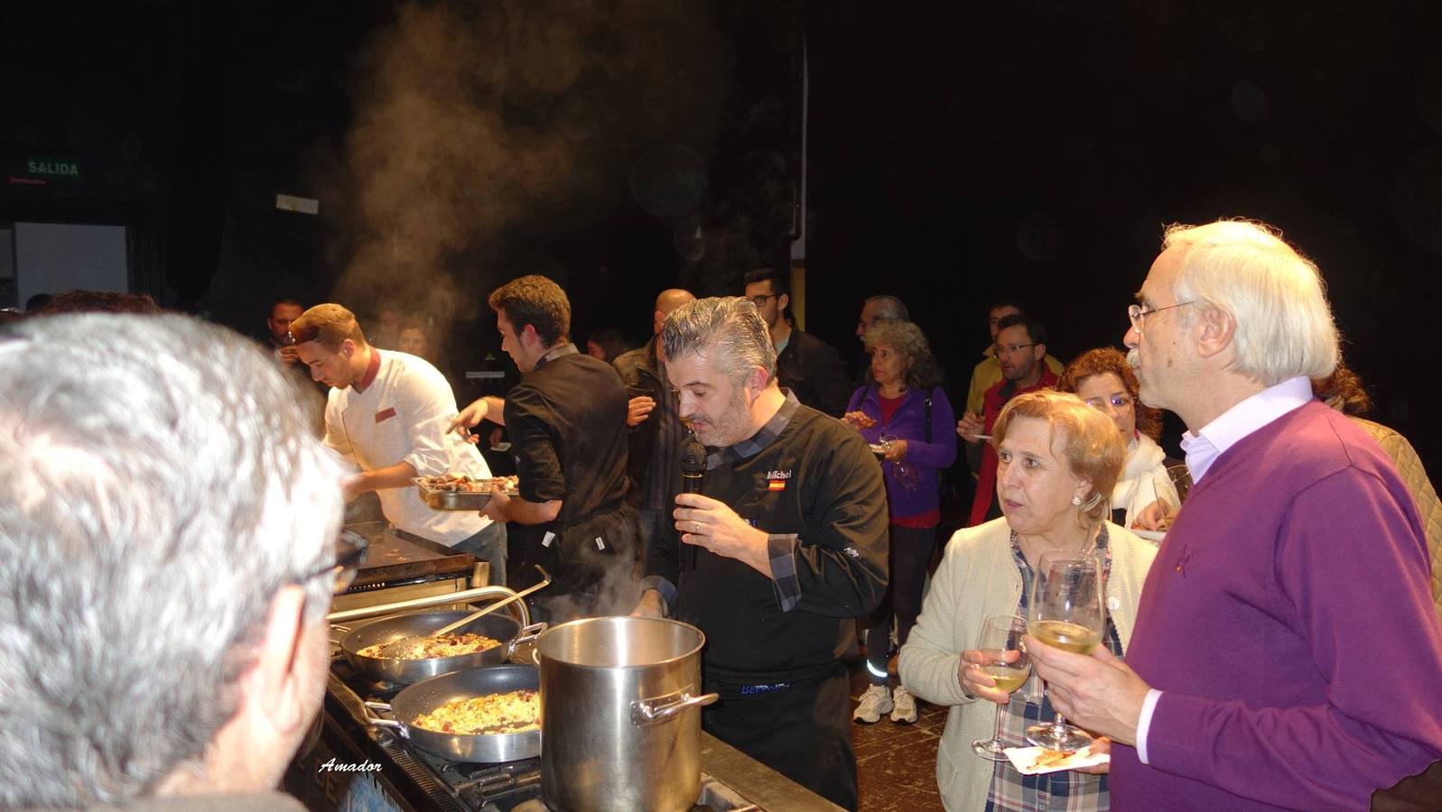 El cocinero Michel López 