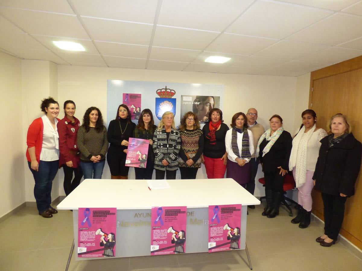 Miembros del Consejo Sectorial de la Mujer en la presentación de las actividades 