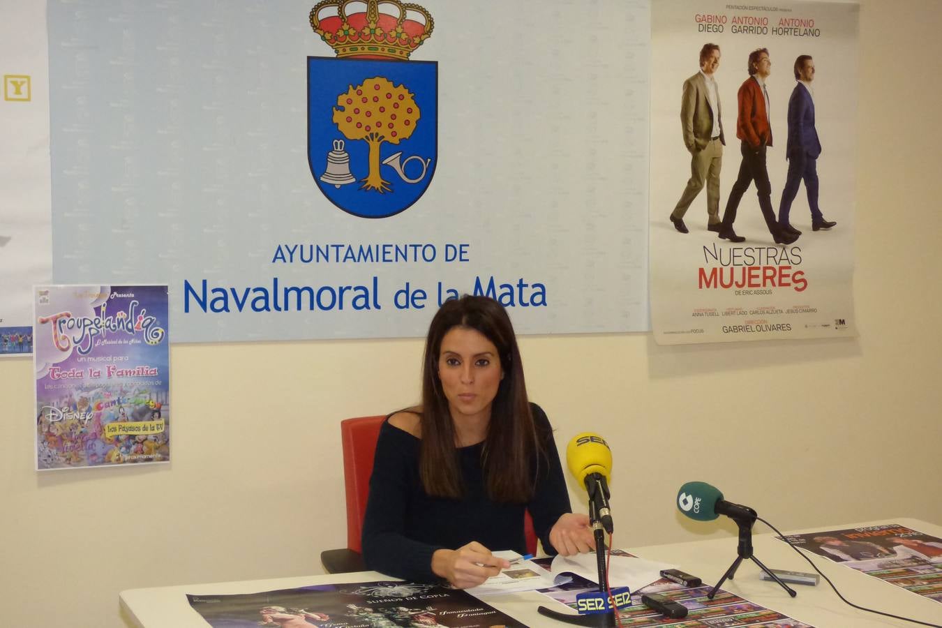 Nuria Flores en la presentación del programa 