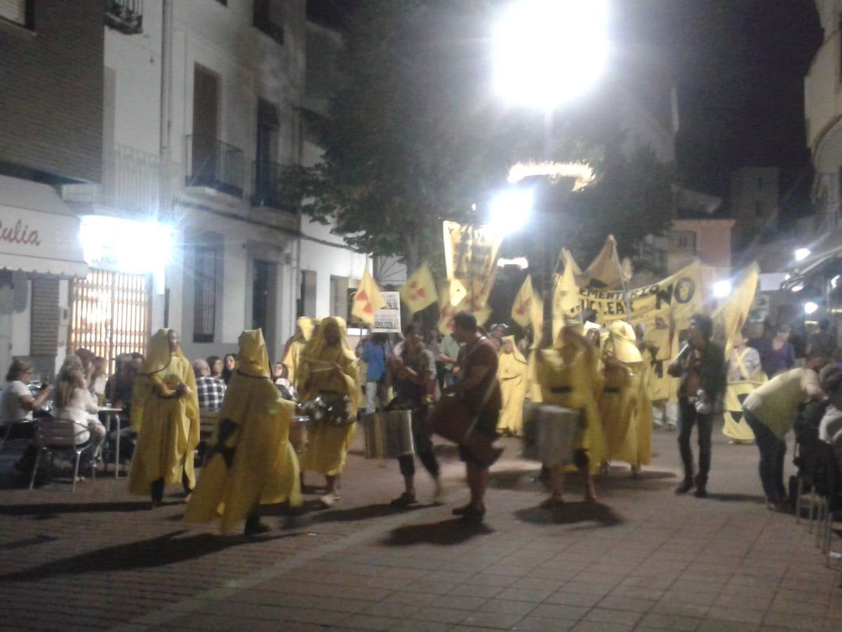 Protesta antinuclear en Navalmoral 