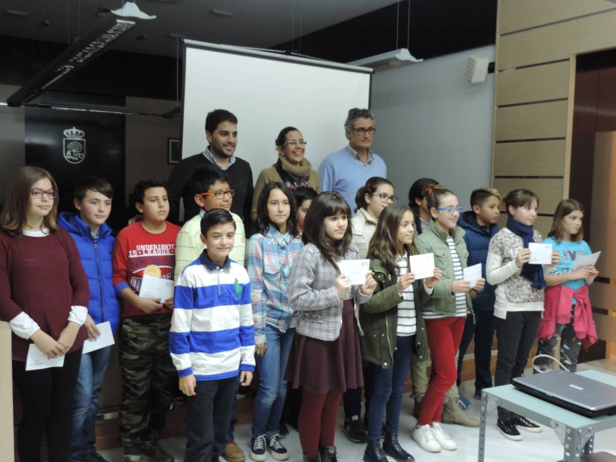Foto de familia de los ganadores 