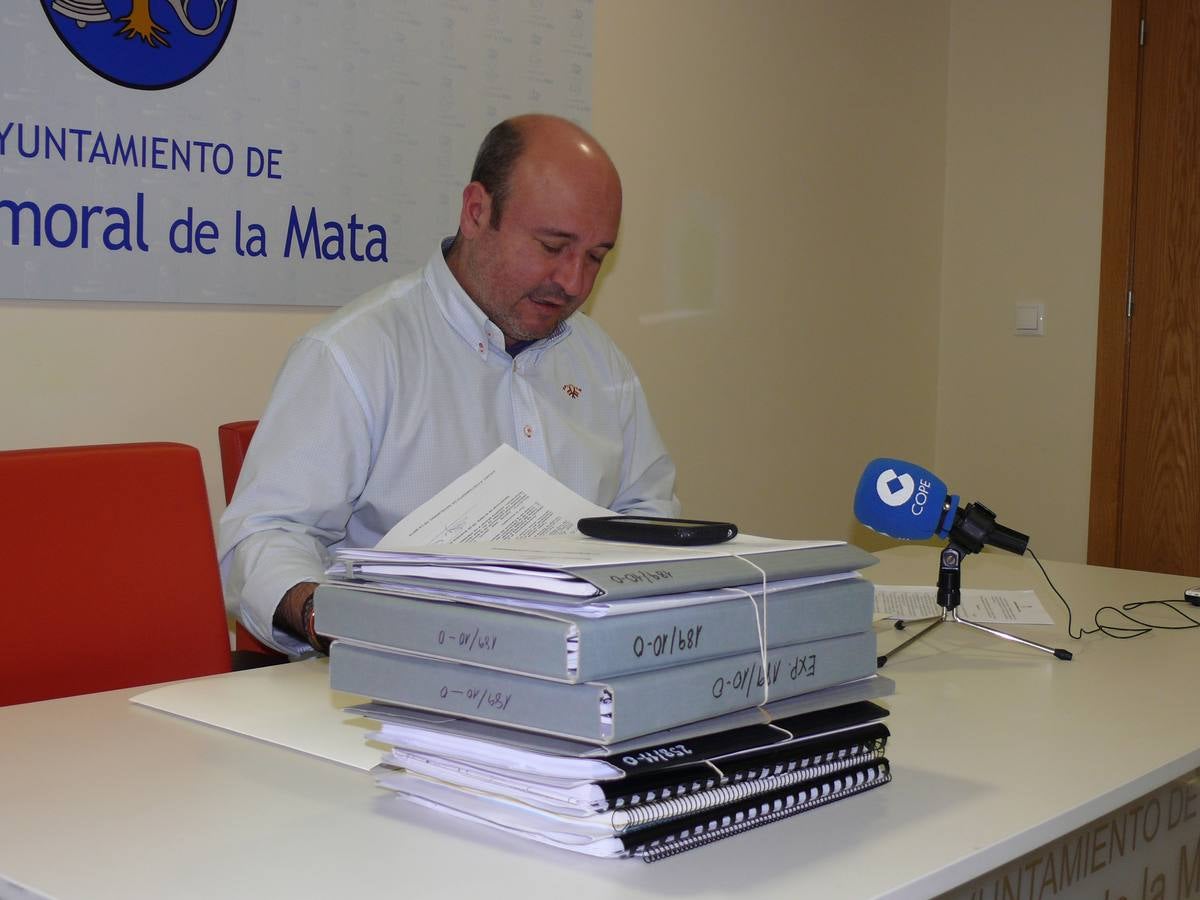 Pascual en una de sus habituales comparecencias de prensa 