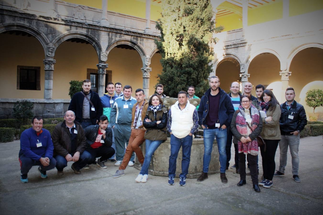 Participantes en el curso sobre tabaco 