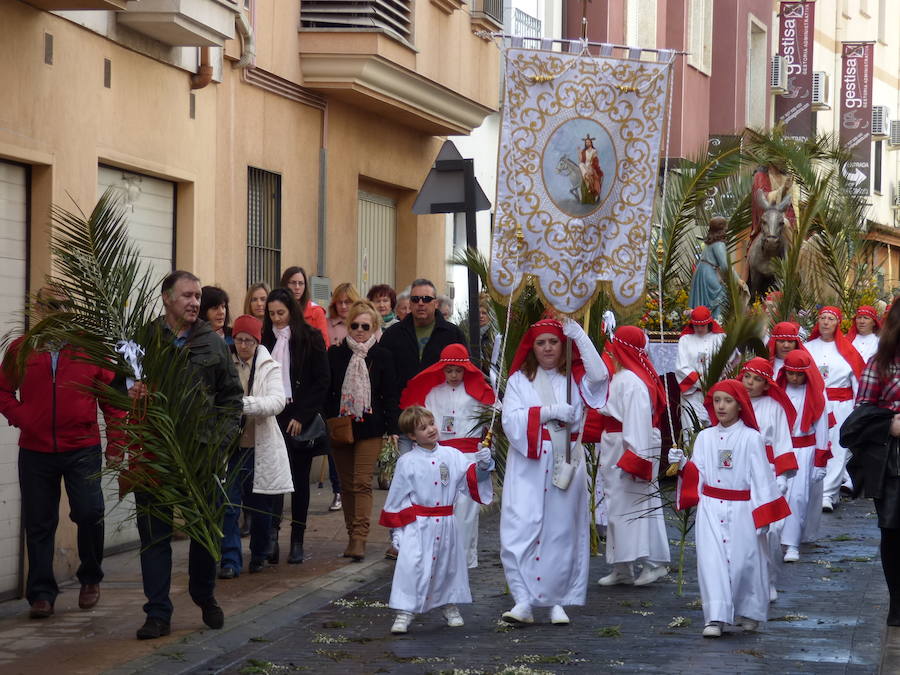 El pregón y la procesión de los ramos abren la Semana Santa
