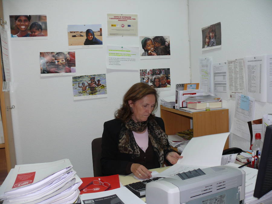 Felícitas Cobos, responsable del centro 