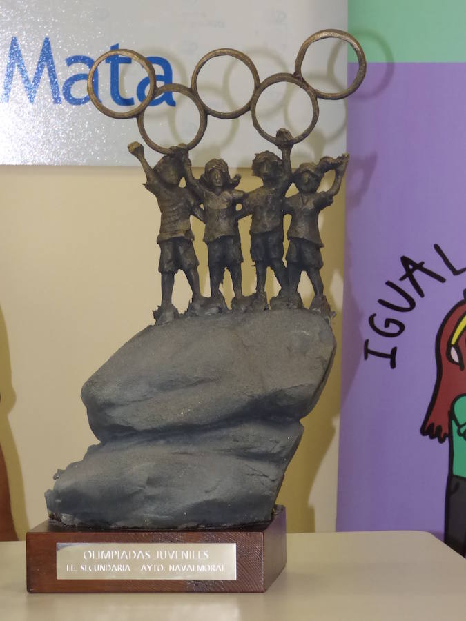 El trofeo que se ha creado para la ocasión 