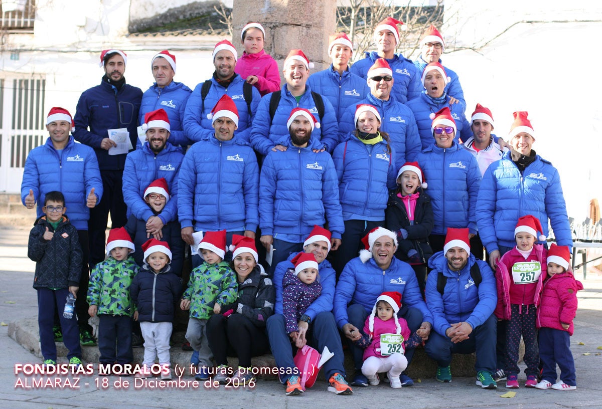 Amplia presencia de los Fondistas Moralos en la XVIII Carrera de Navidad de Almaraz