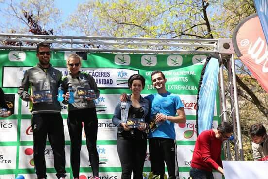 Jorge Campos, quinto en la Media Maratón de Cáceres