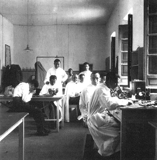 Trabajos de investigación en 1933 