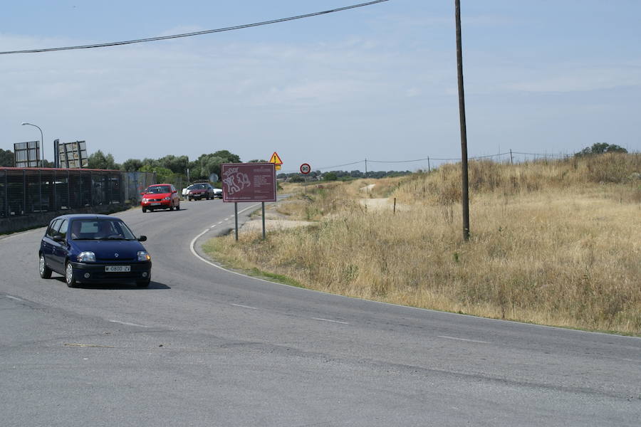 El carril bici irá en paralelo a la carretera de Millanes 