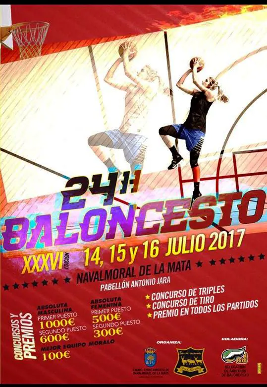 El miércoles termina el plazo para participar en las XXXVI 24 Horas de Baloncesto