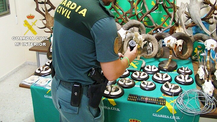 La Guardia Civil desarticula en la zona un grupo organizado dedicado a la caza furtiva