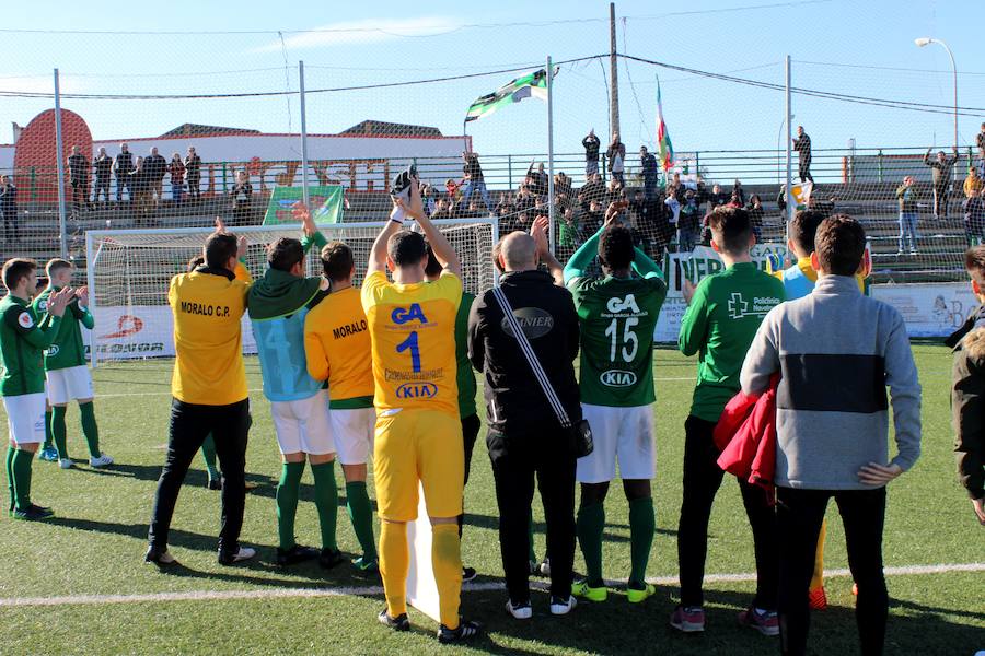 El Moralo, campeón de invierno con sufrimiento tras remontar al colista Santa Amalia, 2-1