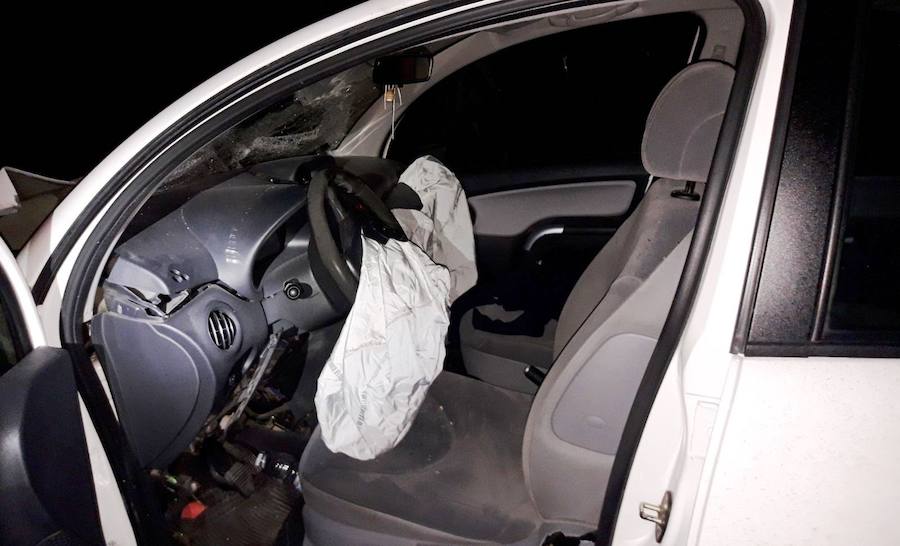 Un jabalí provoca un accidente en el que resulta herida de gravedad una joven de Navalmoral