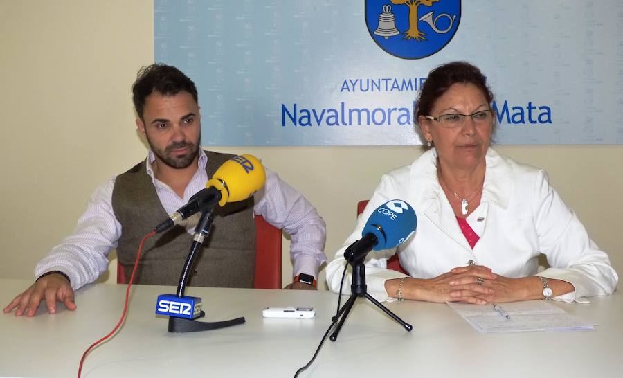 Ángel Muñoz y Belén Vázquez, concejales de Ciudadanos 