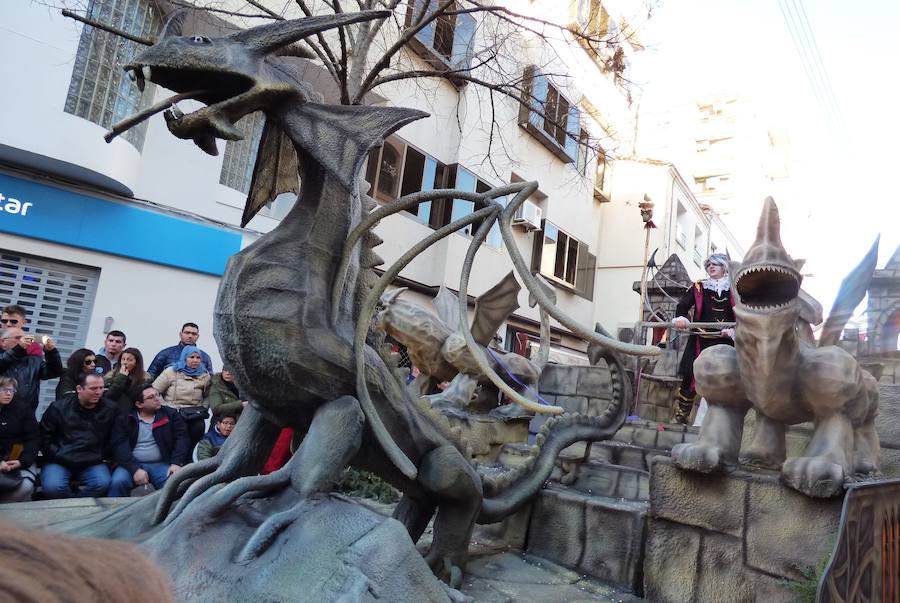 Carroza y comparsa ganadoras 