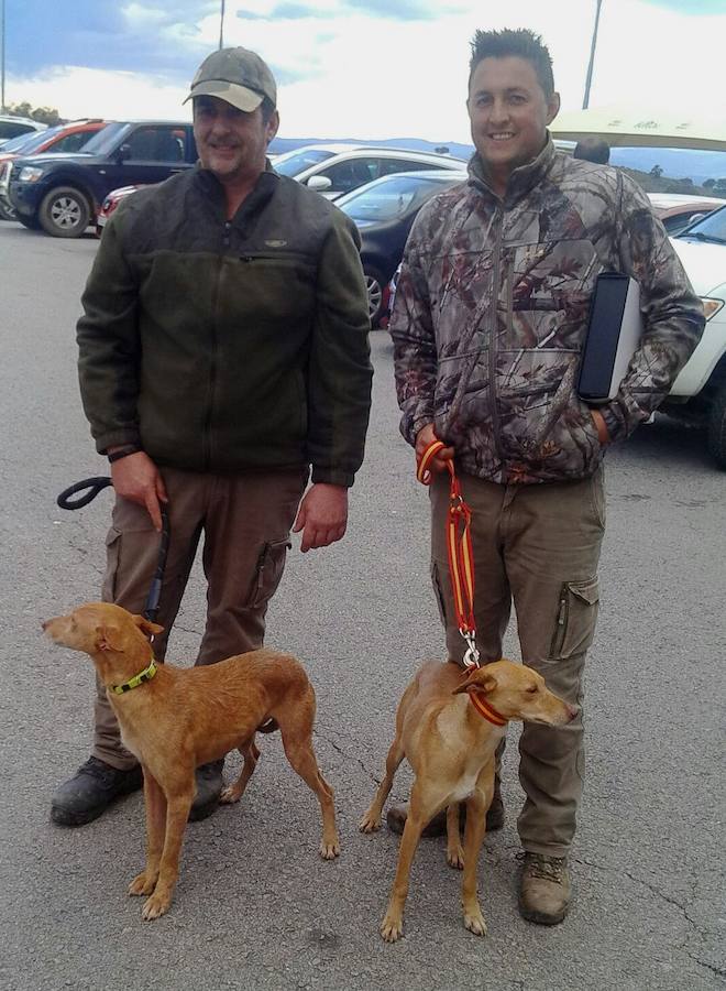 Carlos Fernández gana el Campeonato de Extremadura de Podenco Andaluz con 'Turco'