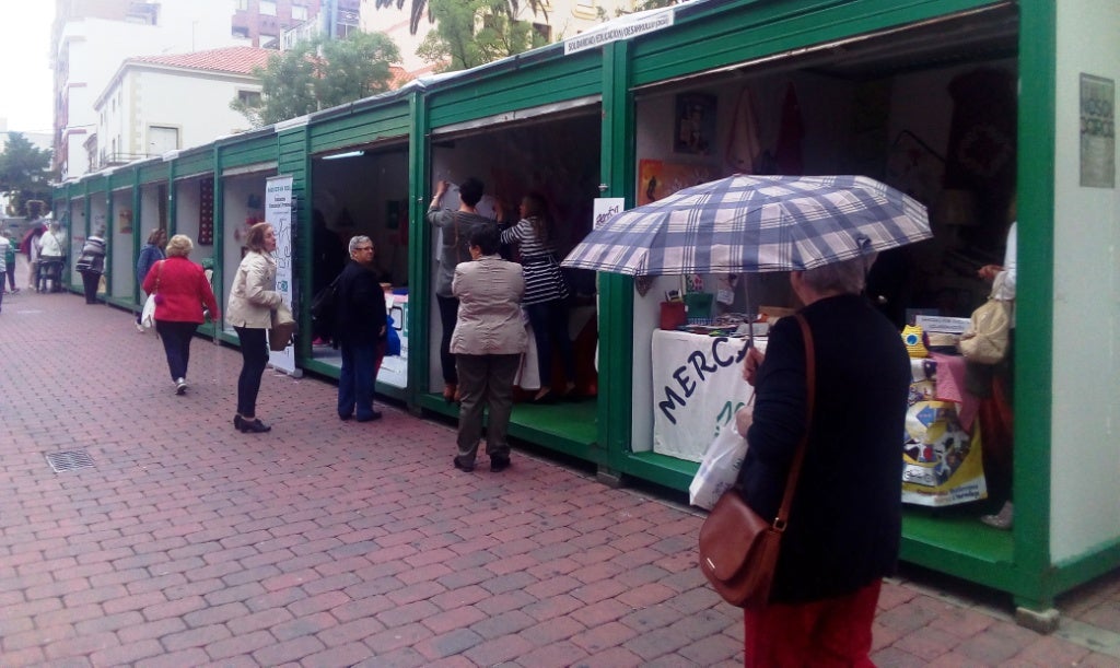 Actividades solidarias en el Jardincillo y el pabellón Antonio Jara