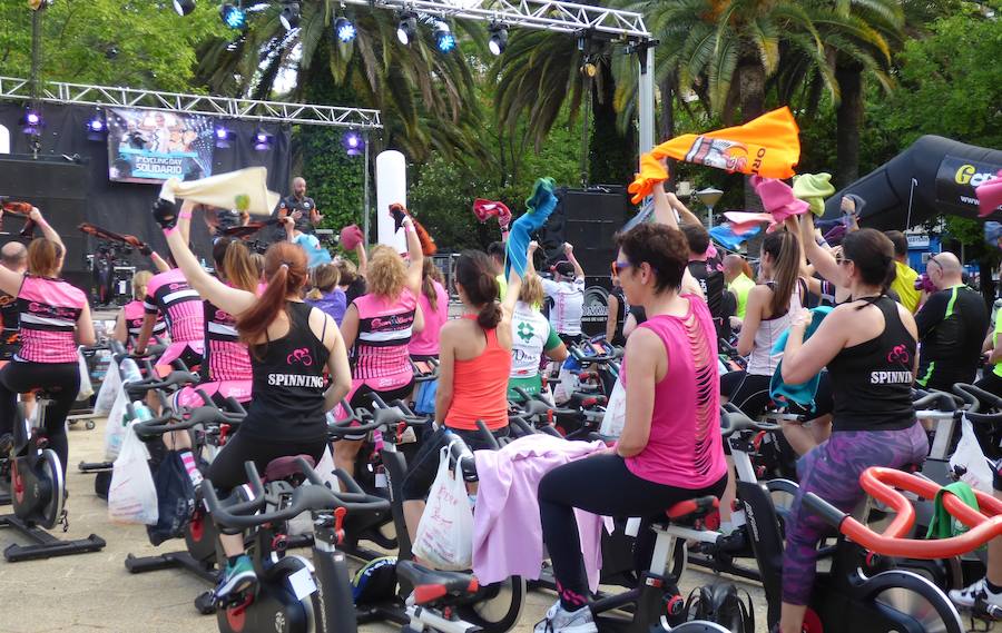 Pedales solidarios contra el cáncer