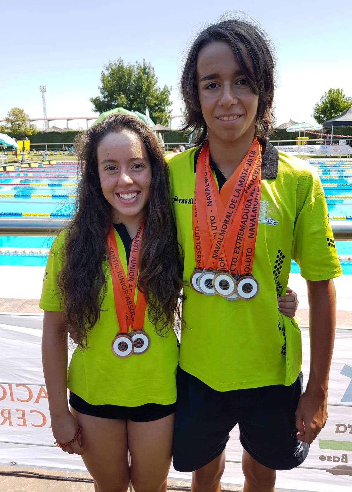 Alberto Martín logra cinco medallas en el Campeonato de Extremadura de natación
