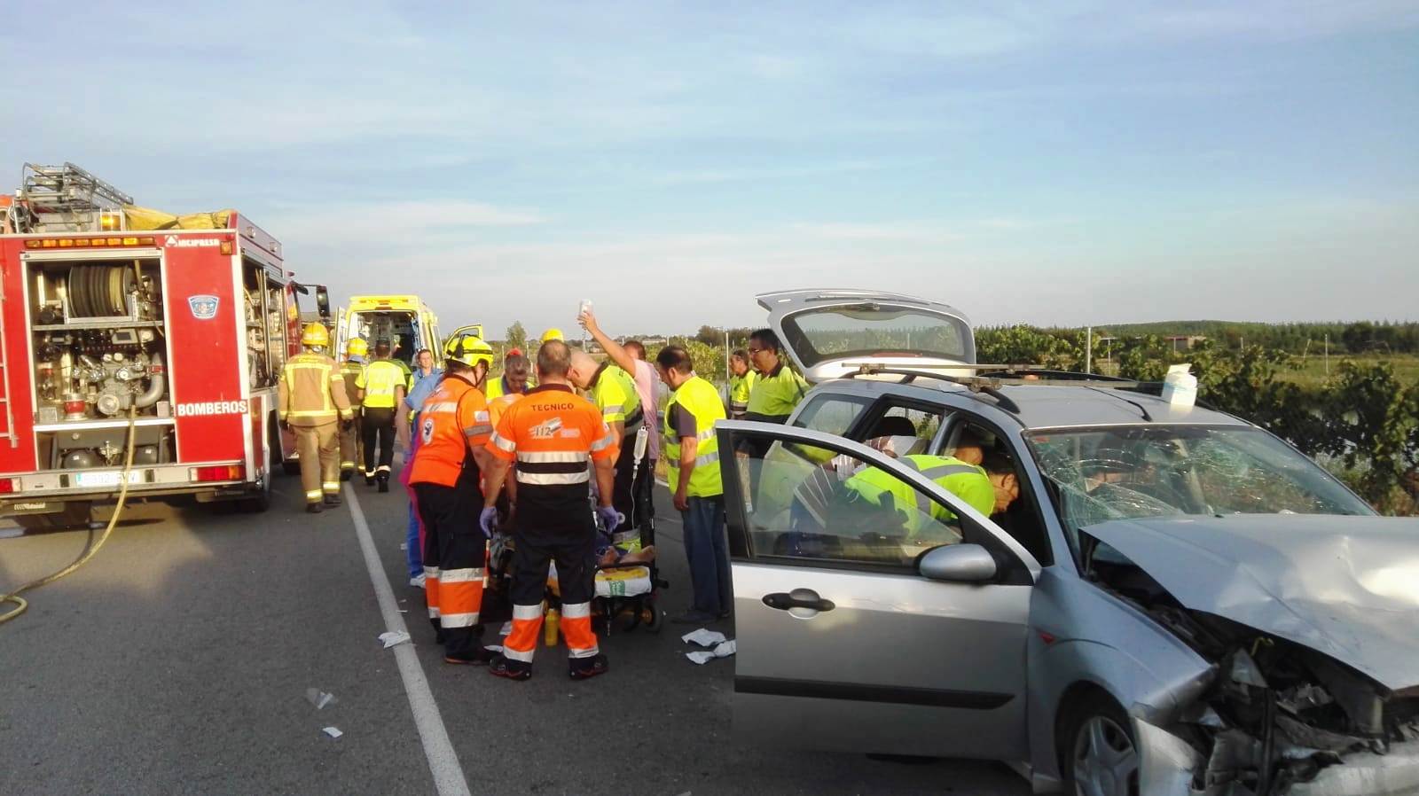 Muere un hombre en un accidente de tráfico cerca de Pueblonuevo de Miramontes
