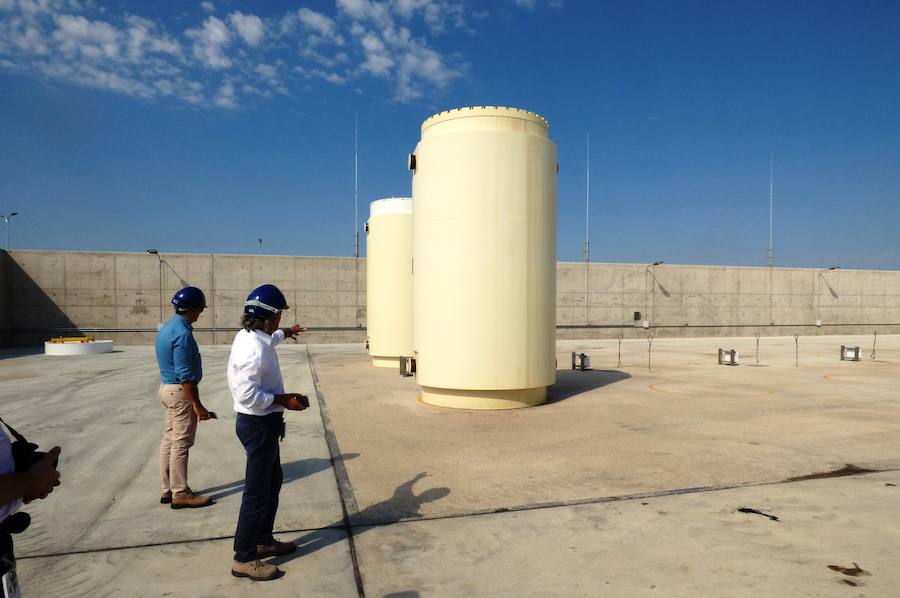 El ATI de Almaraz, terminado y listo para recibir el primer contenedor de residuos