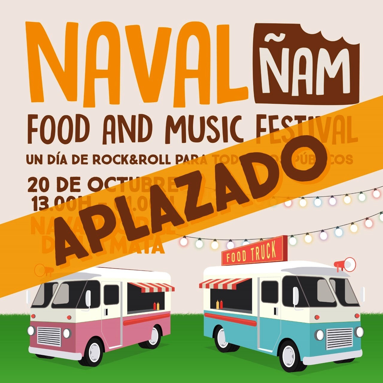 La previsión de lluvia en el fin de semana provoca el aplazamiento del festival Navalñam