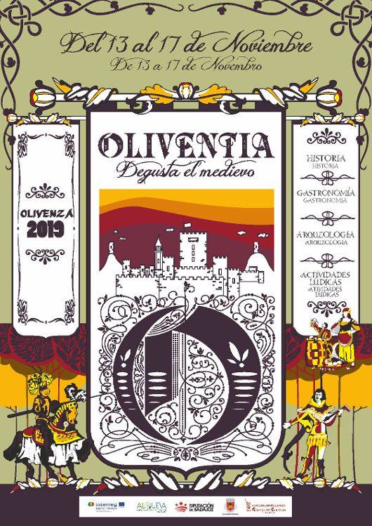 Cartel de 'Oliventia 2019'. 
