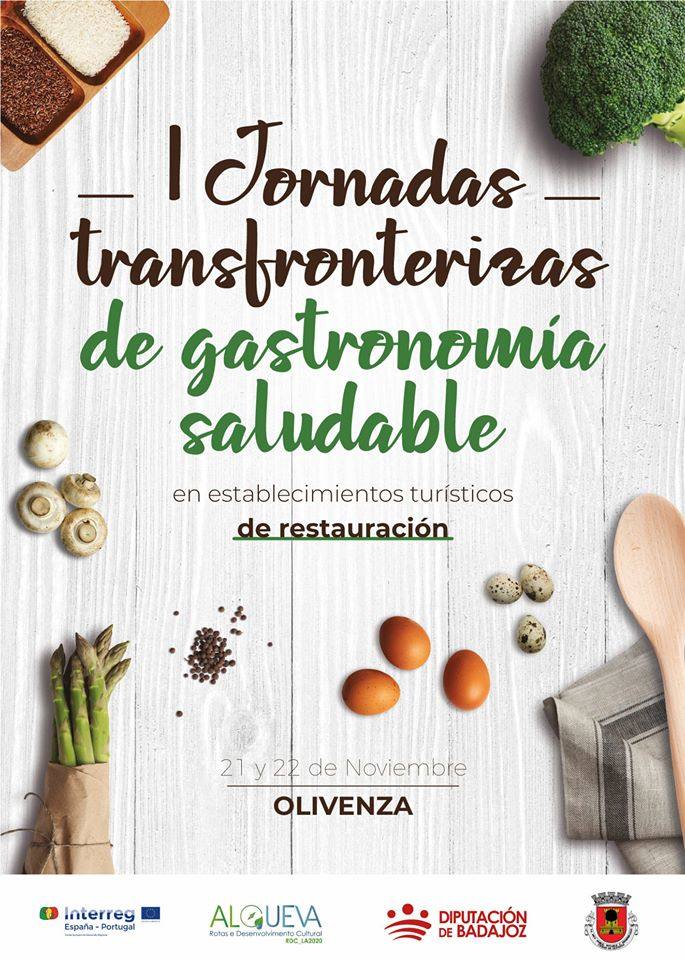 Olivenza celebra las I Jornadas Transfronterizas de Gastronomía Saludable