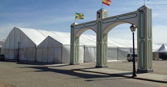Portada del real de la feria oliventina. 