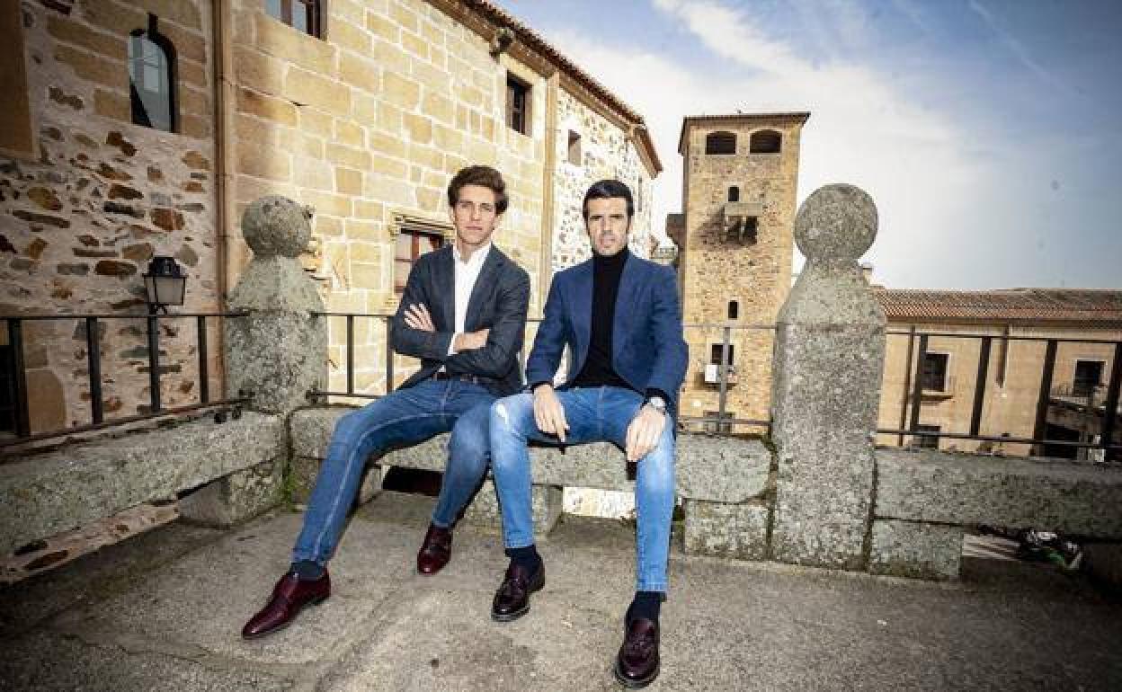 De Justo y Ginés promocionan su mano a mano de Olivenza