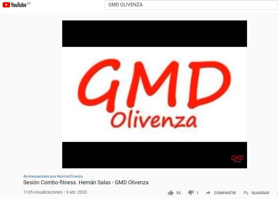 La Gerencia Municipal de Deportes abre un canal en Youtube para mostrar ejercicios físicos durante el estado de alarma