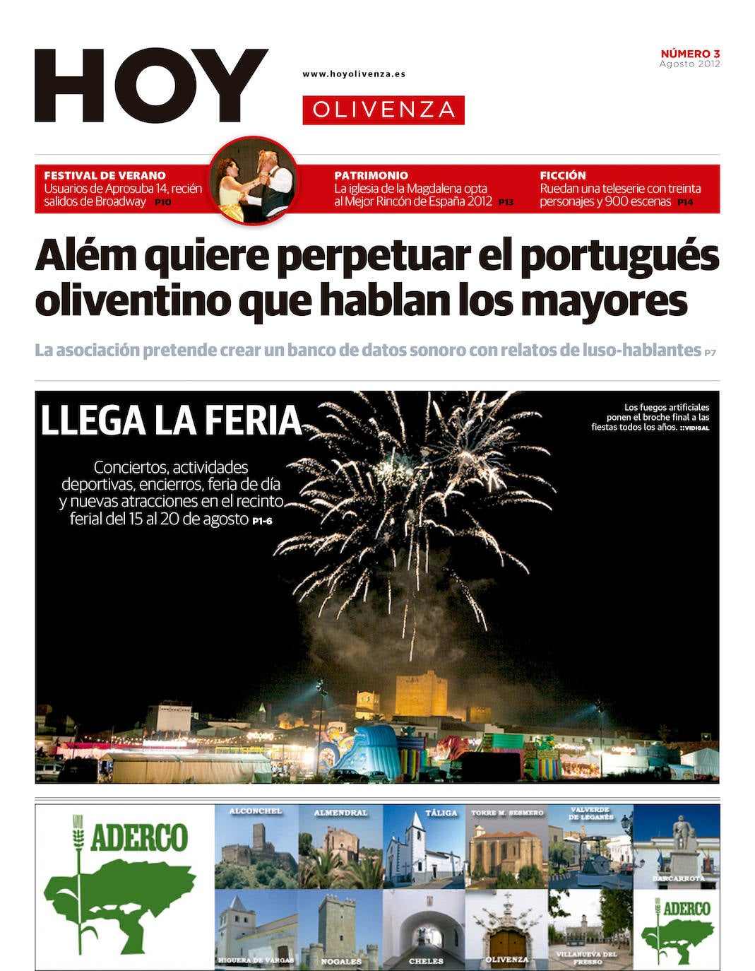 Fotos: Olivenza, portada a portada