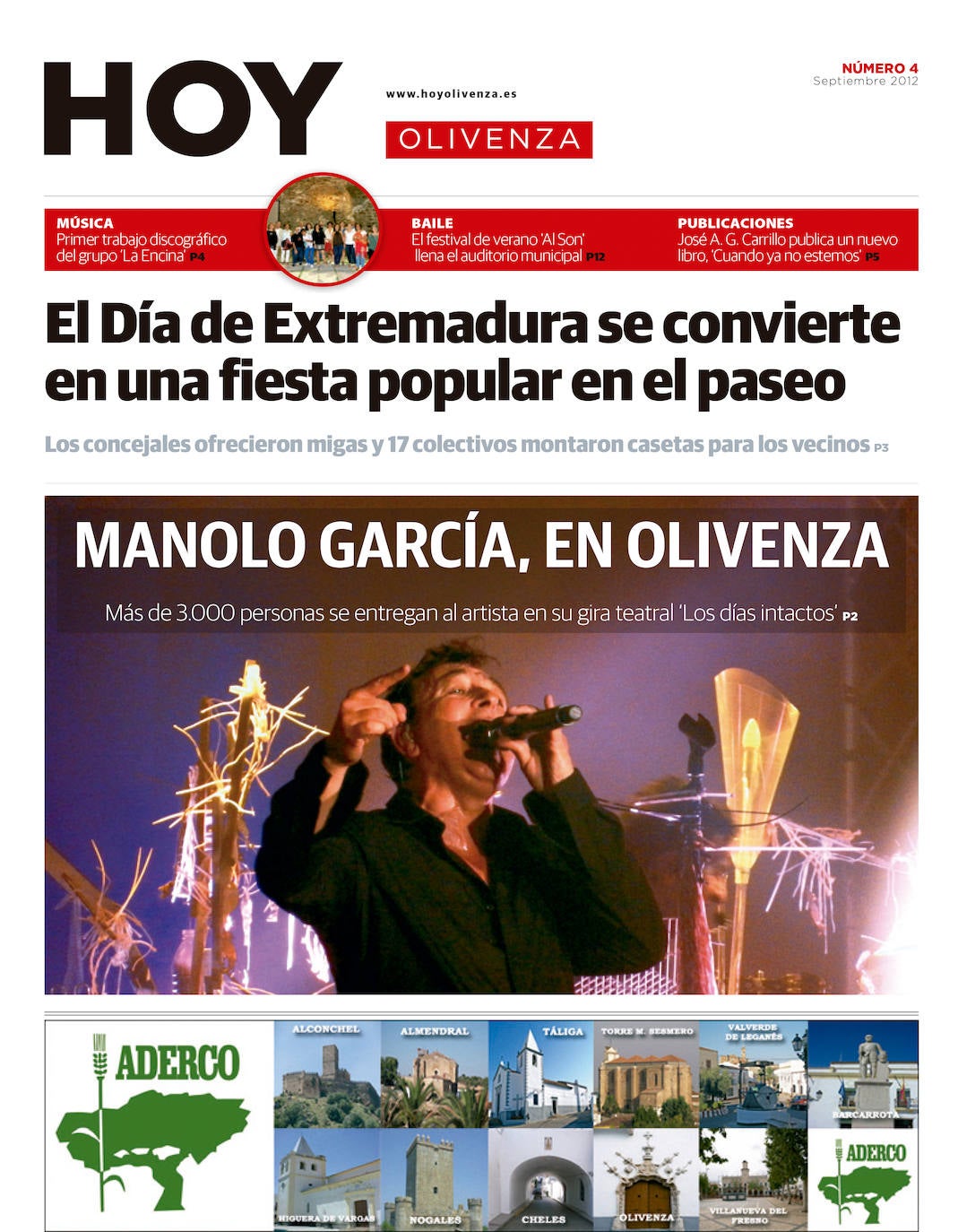 Fotos: Olivenza, portada a portada