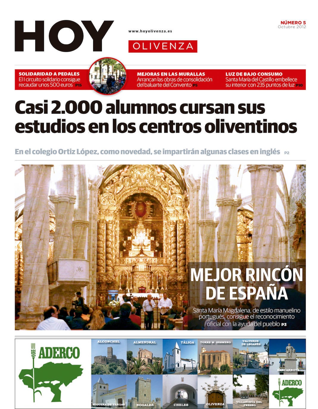 Fotos: Olivenza, portada a portada