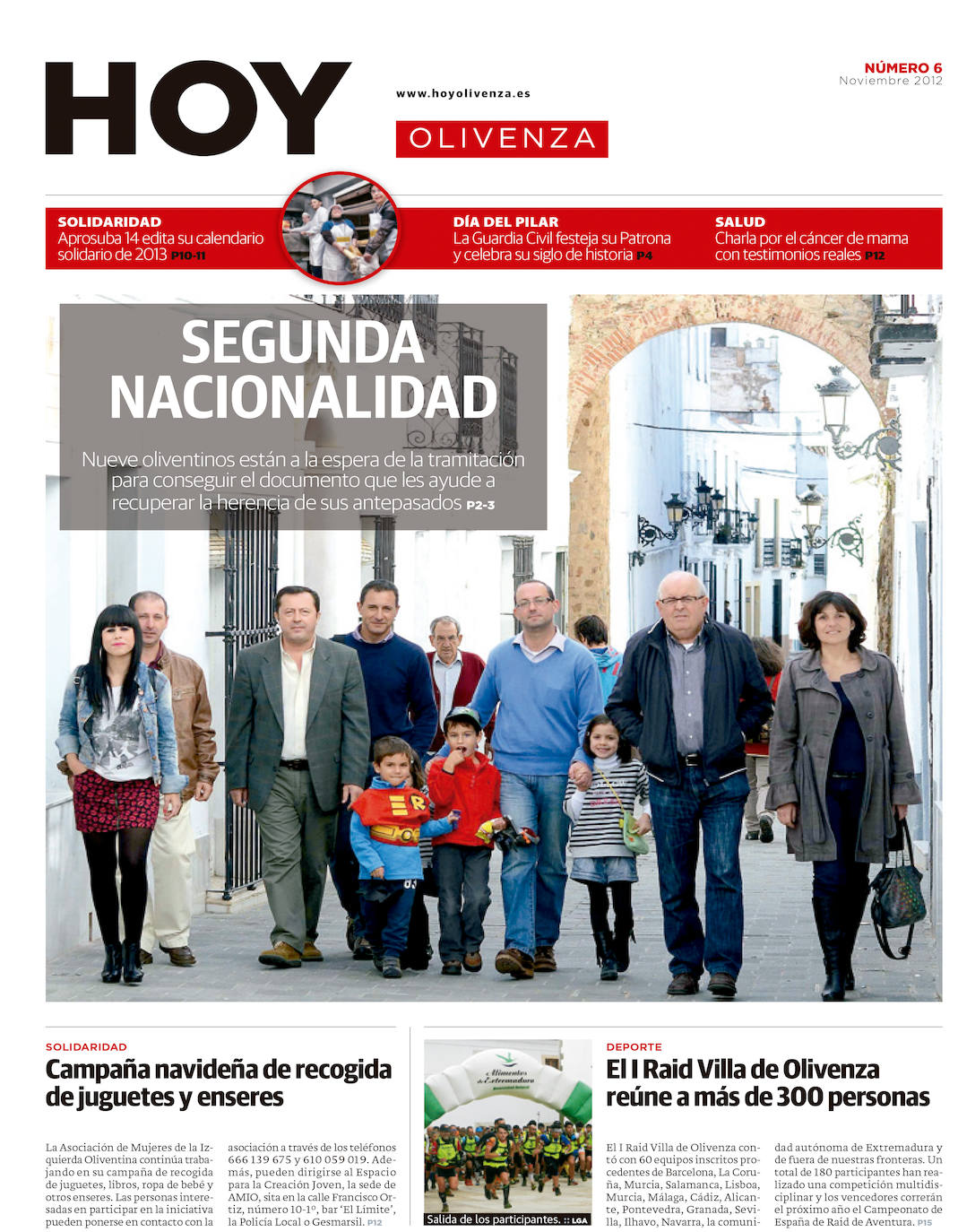 Fotos: Olivenza, portada a portada