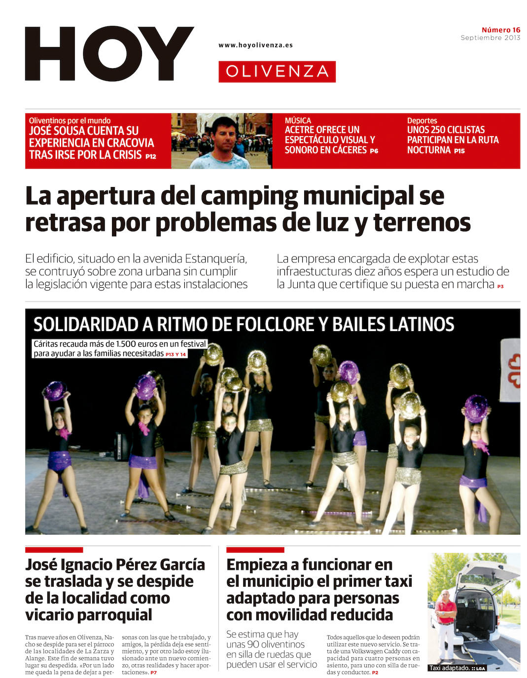 Fotos: Olivenza, portada a portada