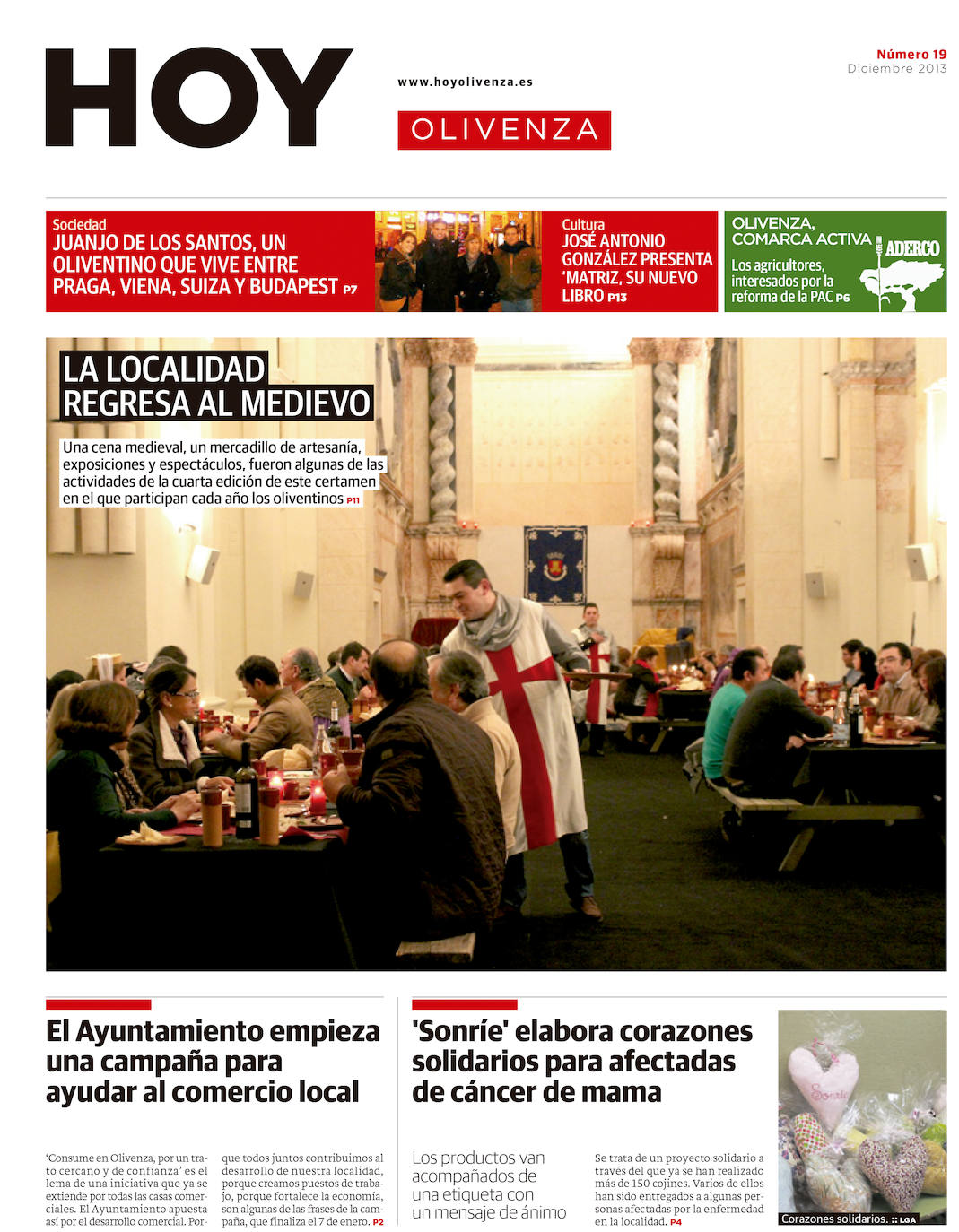 Fotos: Olivenza, portada a portada