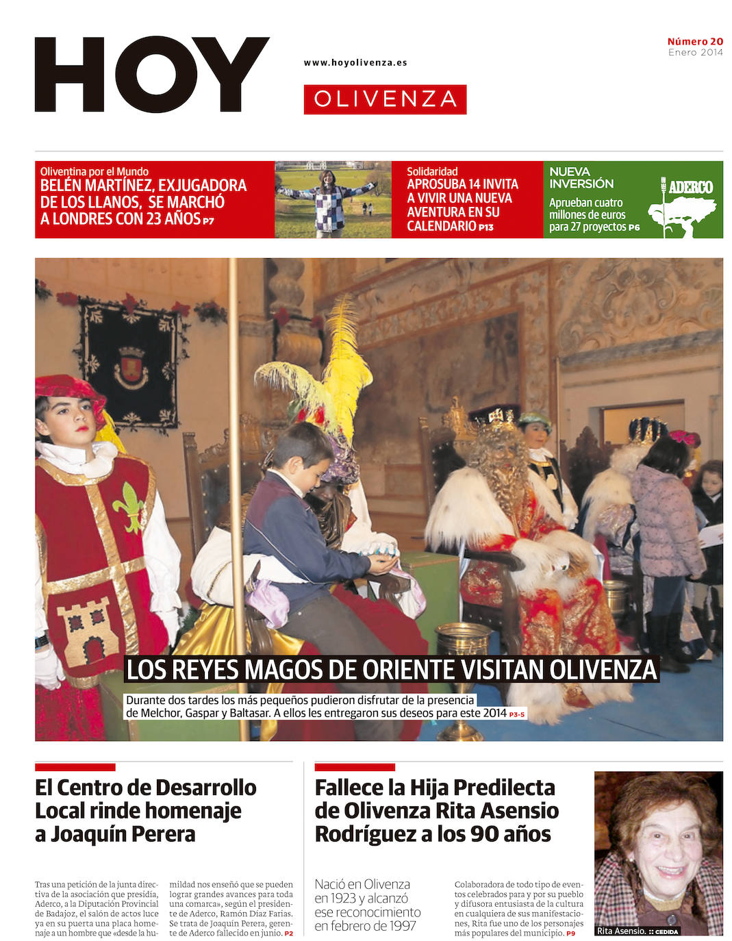 Fotos: Olivenza, portada a portada