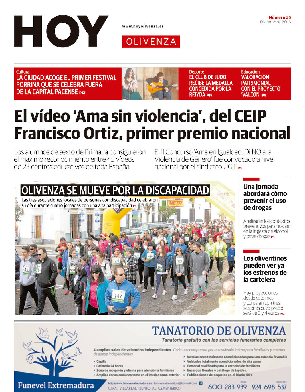 Fotos: Olivenza, portada a portada