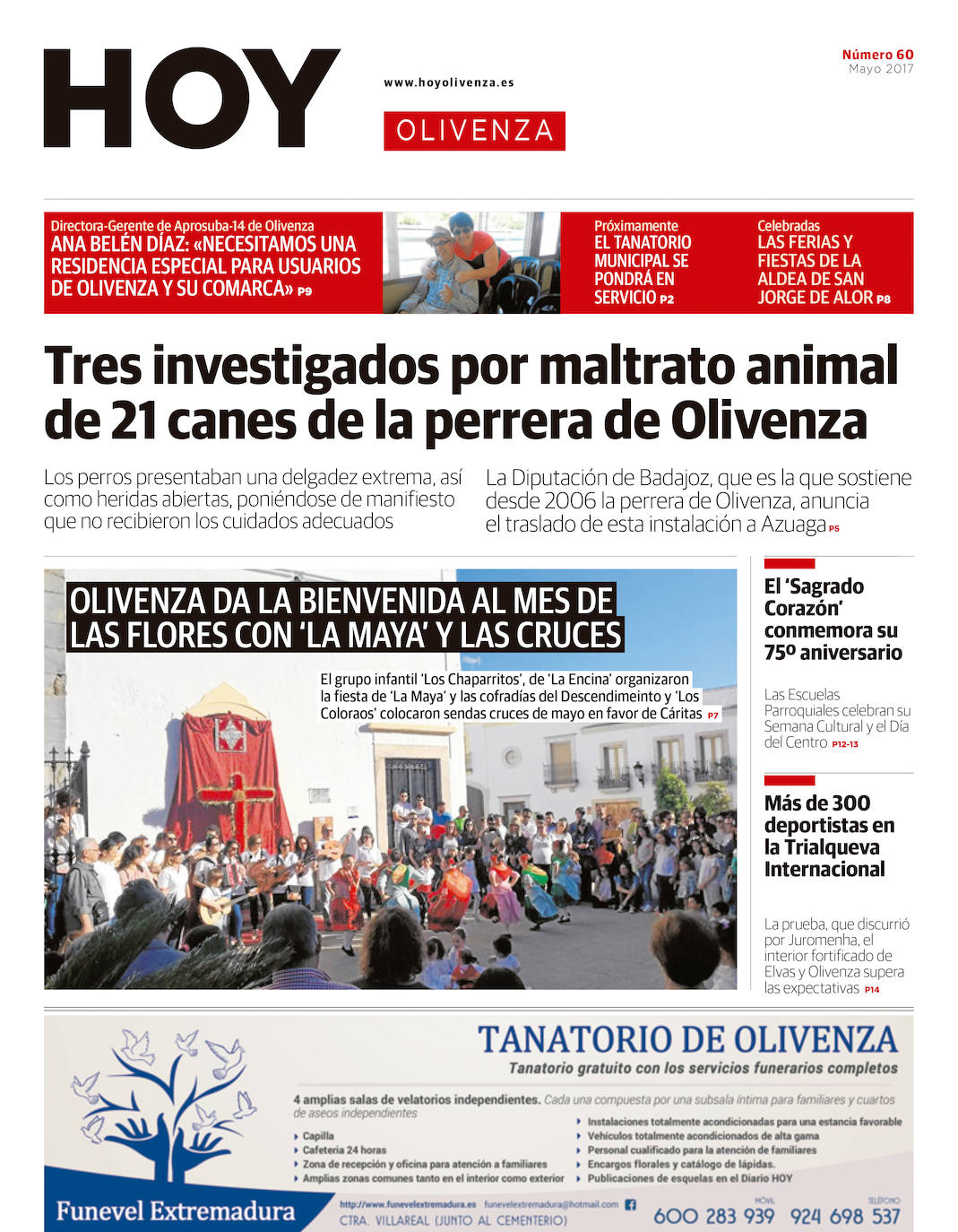 Fotos: Olivenza, portada a portada