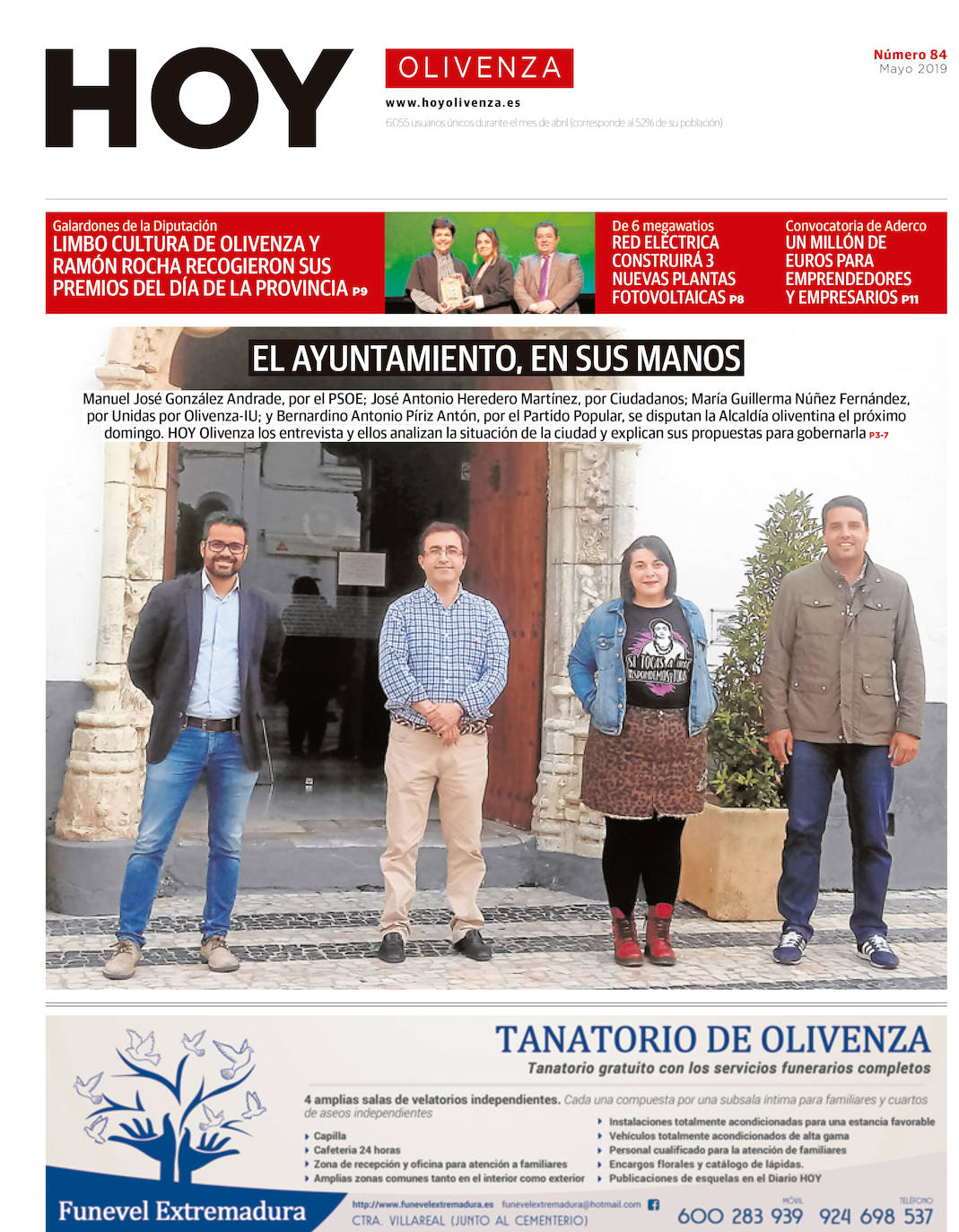 Fotos: Olivenza, portada a portada